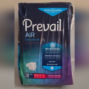 Prevail Air Daily Briefs 20 ct Size 1 (Multiple Packs Available)